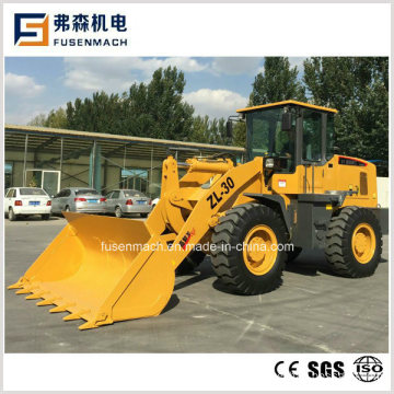 3ton Rops Construction Wheel Loader Zl30 with Ce